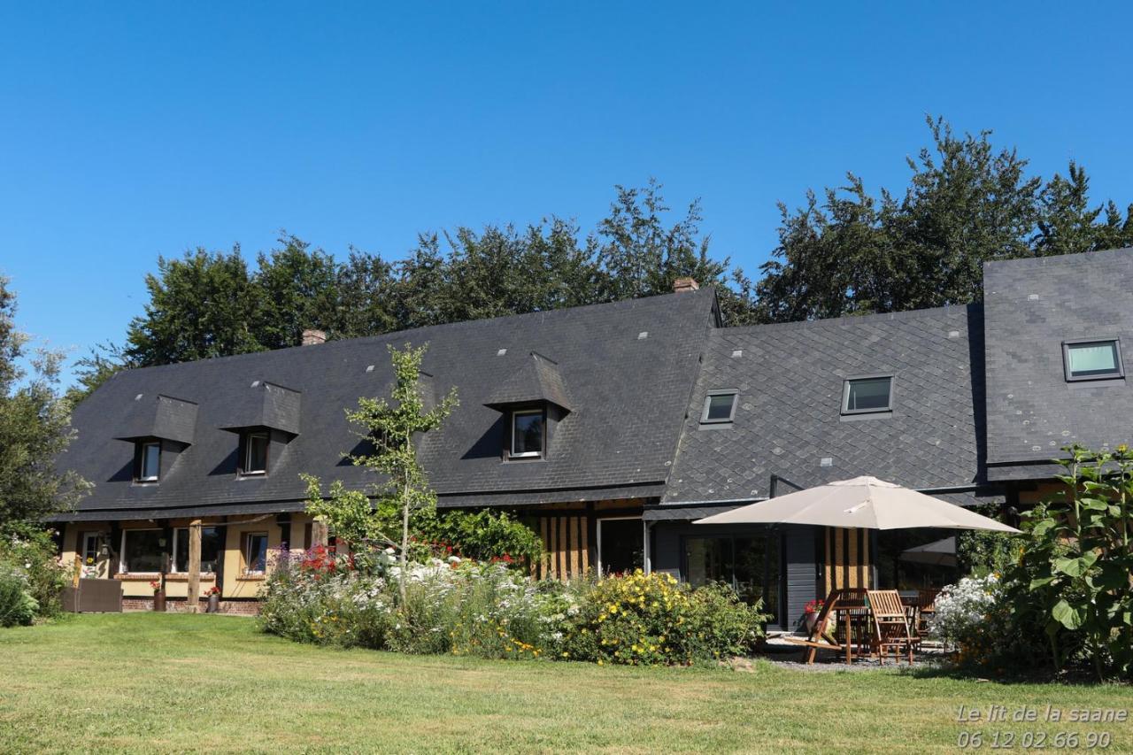 Le Lit De La Saane Bed & Breakfast Auzouville-sur-Saâne Eksteriør bilde