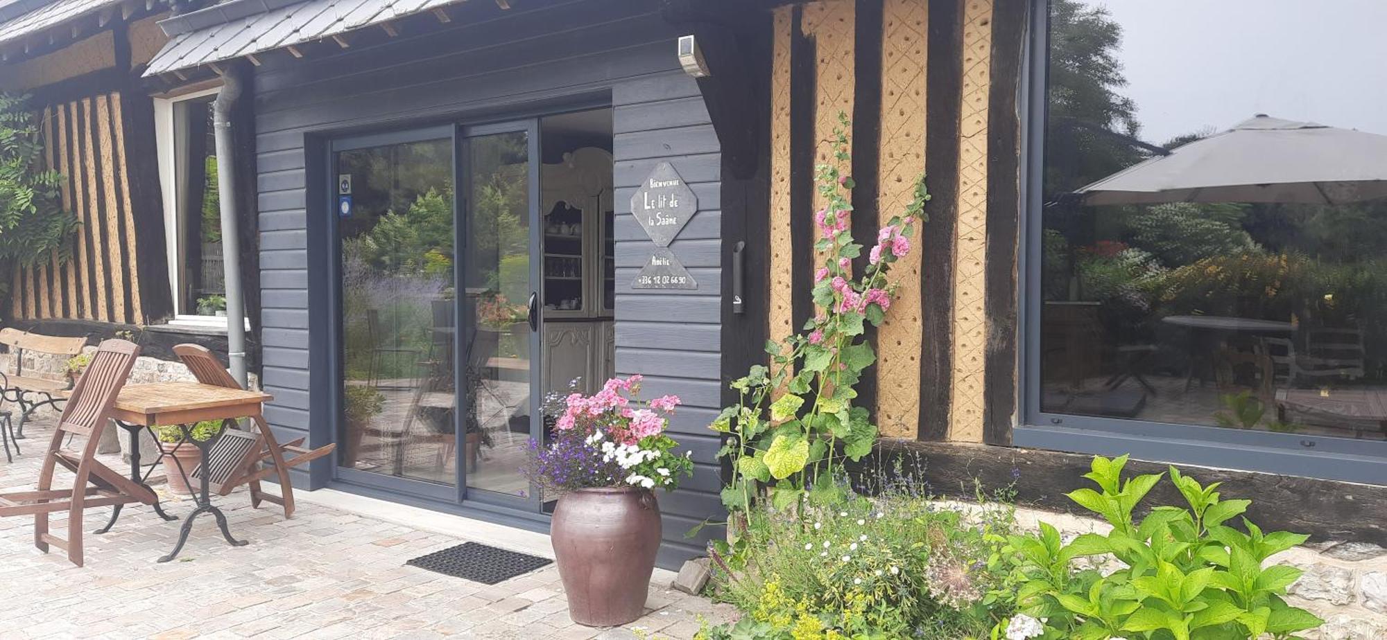 Le Lit De La Saane Bed & Breakfast Auzouville-sur-Saâne Eksteriør bilde